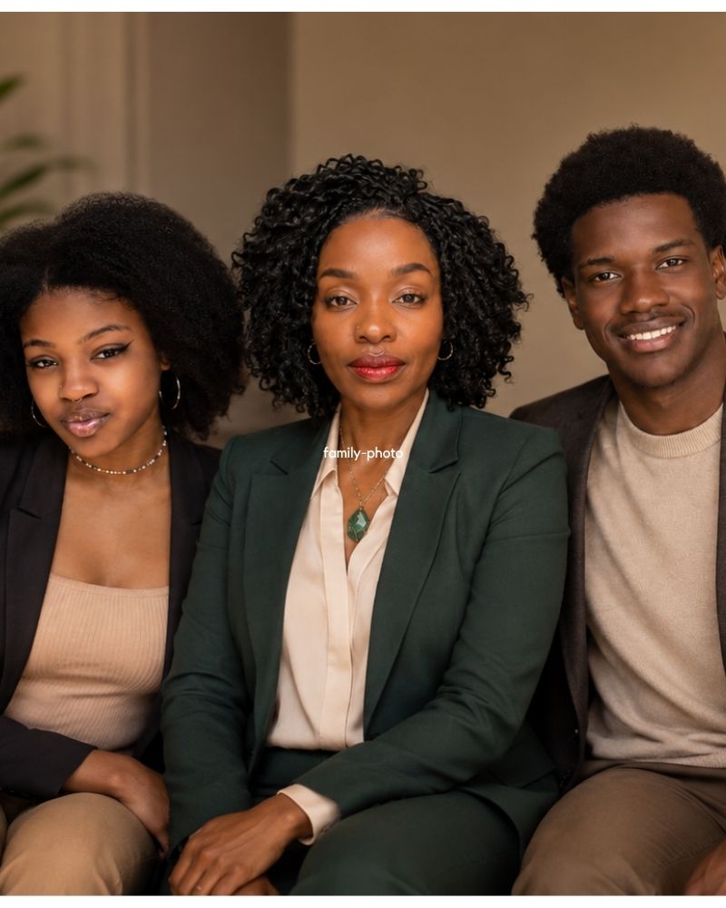 The Covered Ground Society family: Hafeeza and the Young Builders